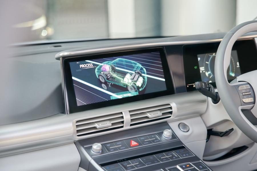 Панель приборов Hyundai NEXO 2018 года  (AU) (фото 5 из 11)